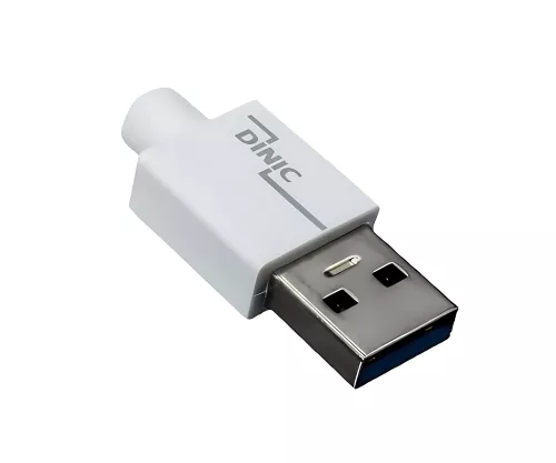 USB 3.1 Kabel Typ C - 3.0 A , weiß, Box, 0.5m Dinic Box, 5Gbps, 3A charging